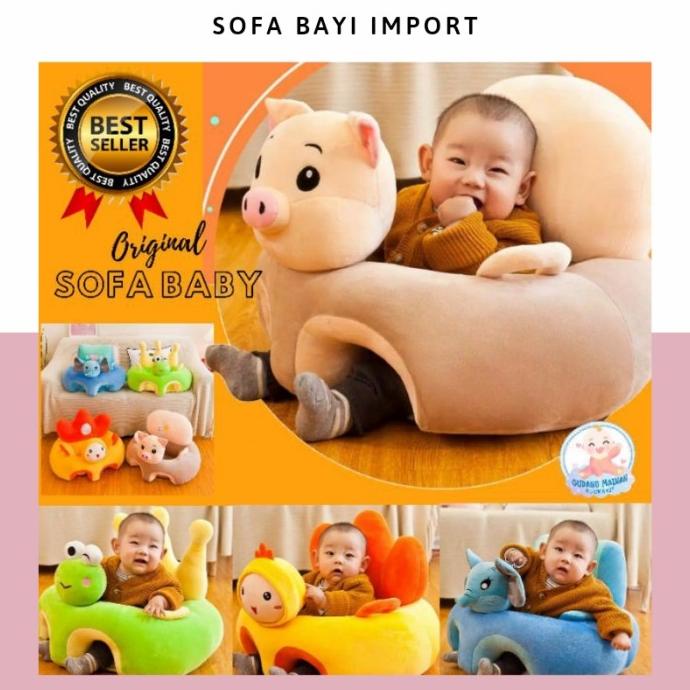 Jual Original! Sofa kursi bayi belajar duduk model karakter lucu