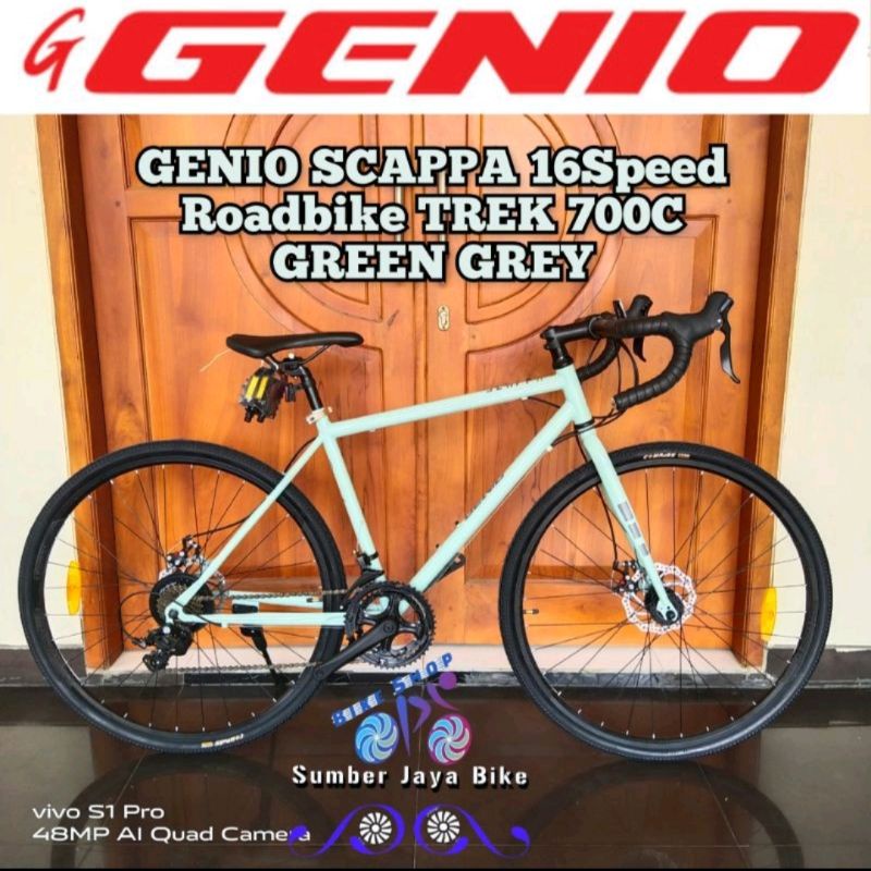 Jual Sepeda Balap Roadbike 700c Genio SCAPPA GRAVEL | Shopee Indonesia