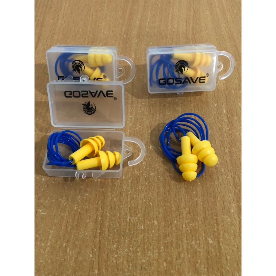 Jual Earplug Gosave Ultrafit Corded Safety Proyek Penutuptelinga Ear Plug Penyumbat Kuping