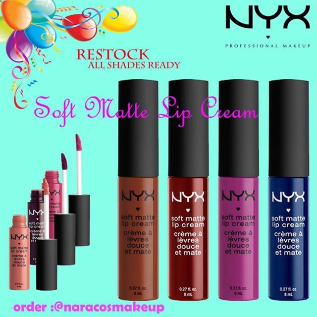 Jual NYX Soft Matte Lip Cream (SMLC) | Shopee Indonesia