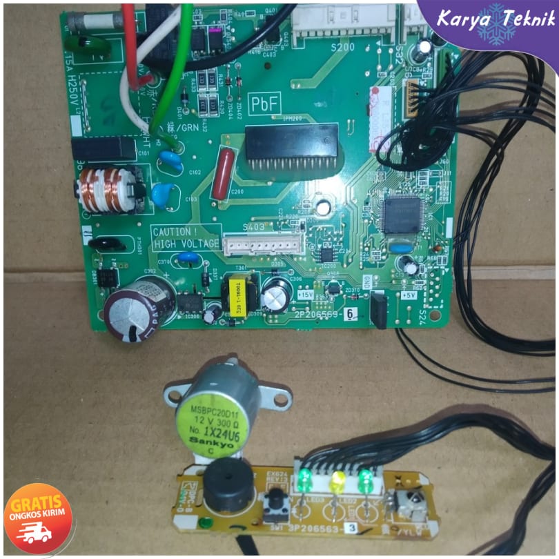 Jual Modul Pcb Ac Daikin Inverter Thailand Ftkc Komplit Sensor Shopee Indonesia