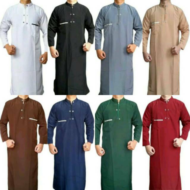 Jual JUBAH GAMIS PRIA/ JUBAH ARAB ADEM bisa jumbo big size XXL / JUBAH