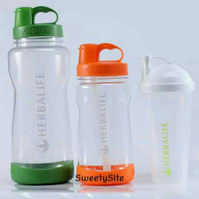 Jual Herbalife botol original 1L, botol original herbalifr 2L, shaker ...