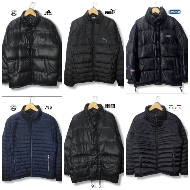 Jual Non Hooded Men Down Jacket Bulang Pria Bulu angsa | Shopee Indonesia