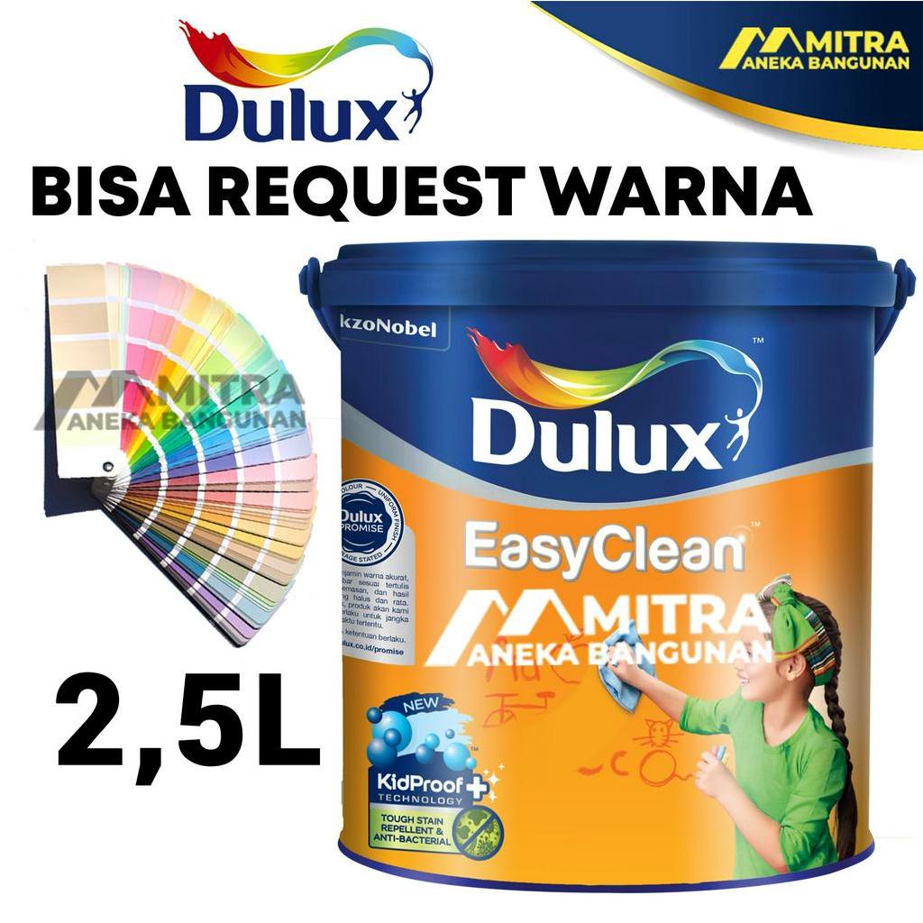 Jual Dulux Easy Clean Liter Cat Tembok Anti Noda Bisa Request