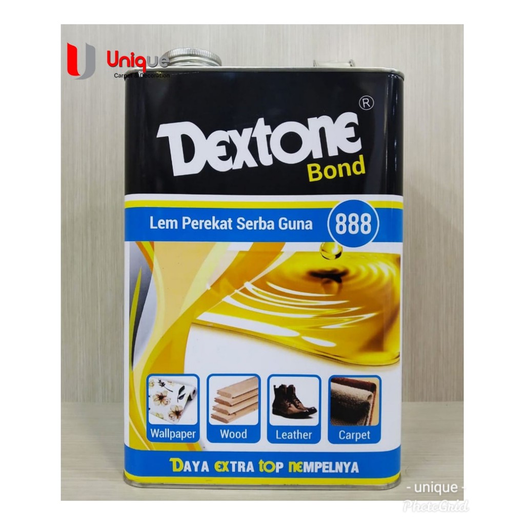 Jual Lem Dextone 1 Liter & 1,5 Liter / Lem Kuning Vinyl Roll / Lem ...