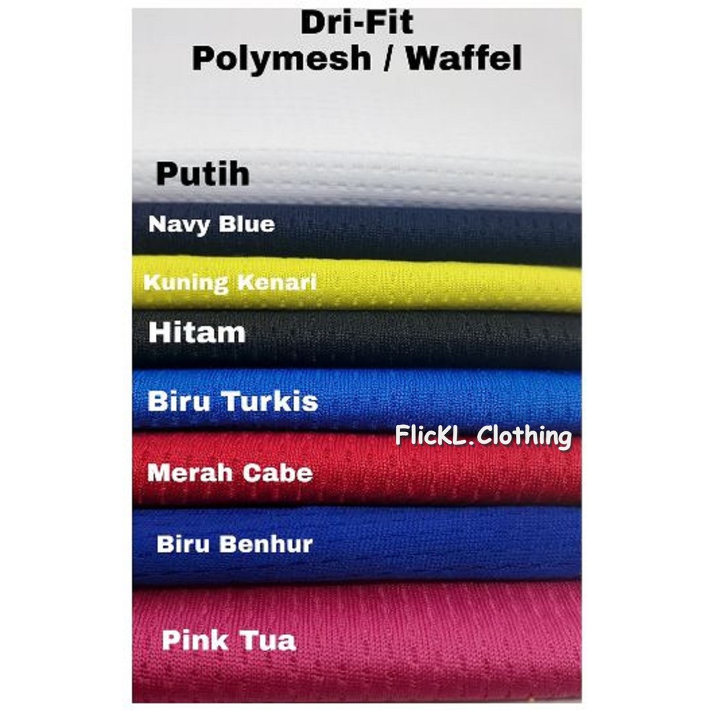 Jual Kain Dryfit Waffle Bahan Jersey Polymesh Dry Fit Umbro Dryfit