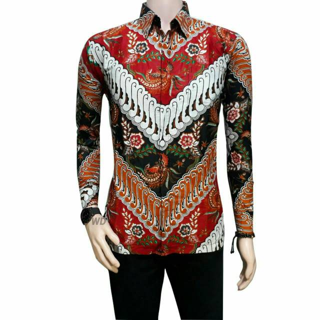 Jual Batik Kemeja Lengan Panjang | Shopee Indonesia