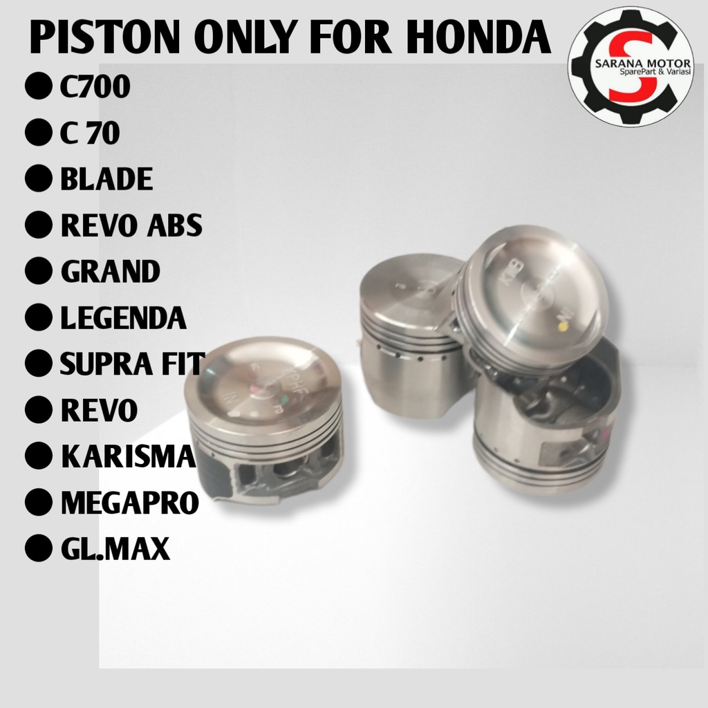 Jual Piston Only HONDA C 70 ( 087 ) | Shopee Indonesia