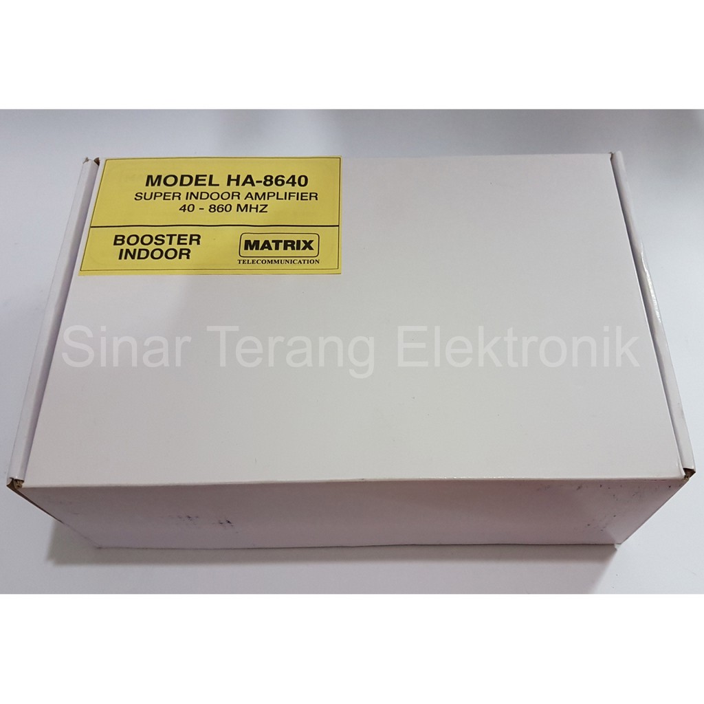 Jual Booster HA-8640 Super Indoor Amplifier 40 - 860MHZ | Shopee Indonesia