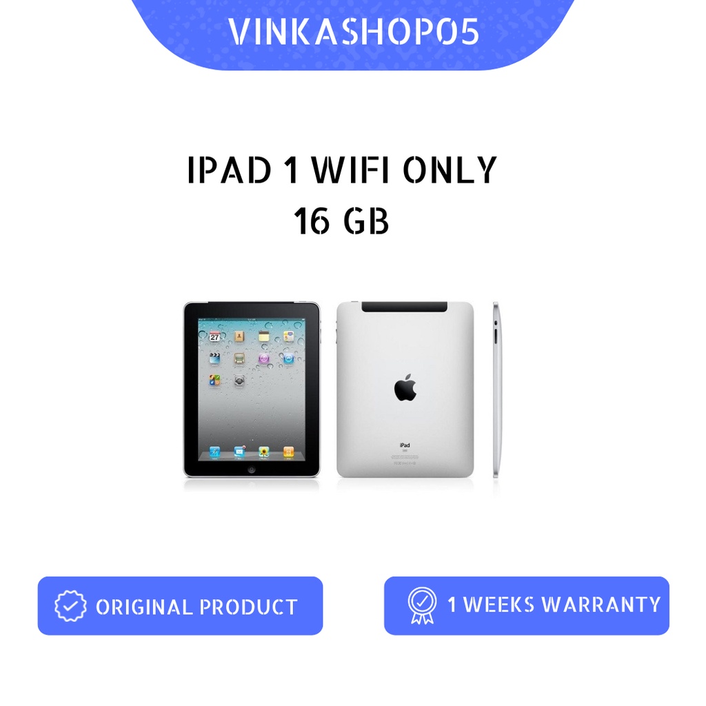 Jual PROMO IPAD 1 IPAD 2 IPAD 3 IPAD 4 SECOND WIFI ONLY Shopee