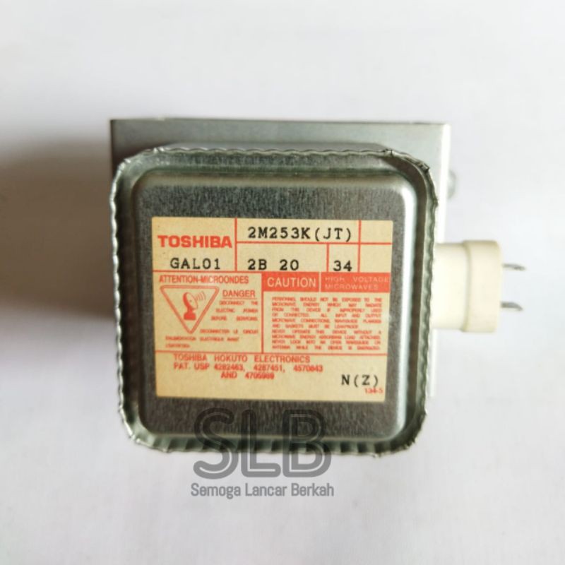 Jual Magnetron Microwave Oven TOSHIBA 2M253K(JT) | Shopee Indonesia