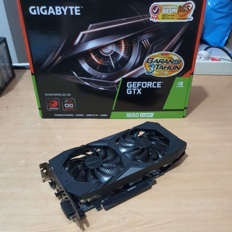 GIGABYTE GeForce GTX1650Super（VGA CARD Gigabyte Geforce GTX