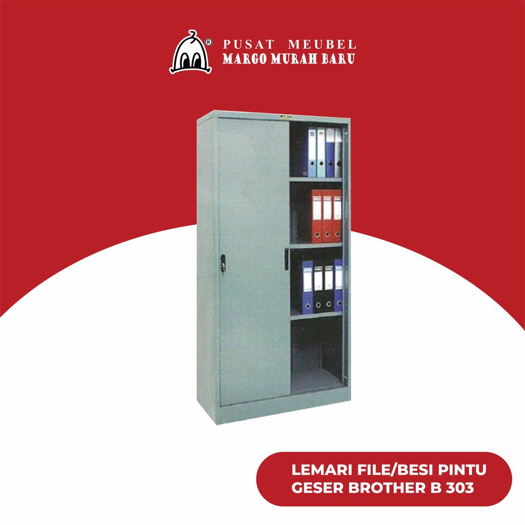 Jual Lemari File/Besi Pintu Geser Brother B 303 | Shopee Indonesia