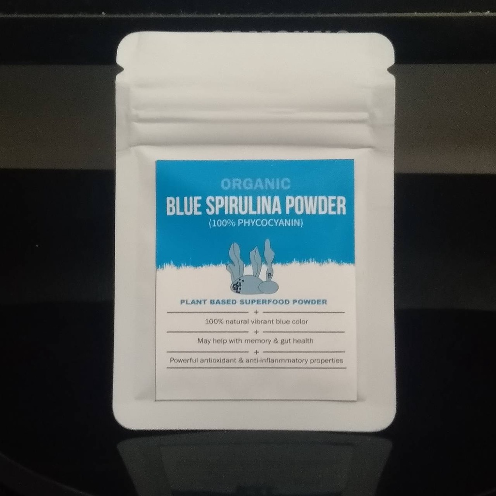 Jual BLUE SPIRULINA POWDER / BUBUK SPIRULINA BIRU 5 GR | Shopee Indonesia