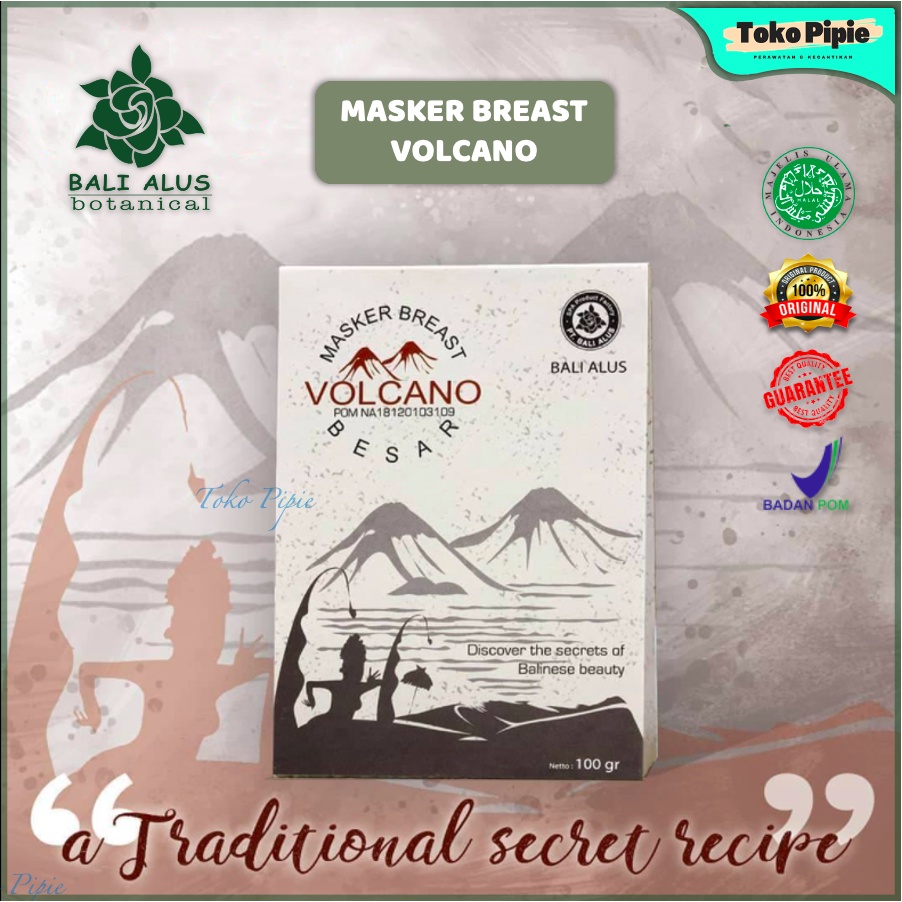 Jual Bali Alus Masker Breast Volcano Besar Payudara 100 gr | Shopee ...