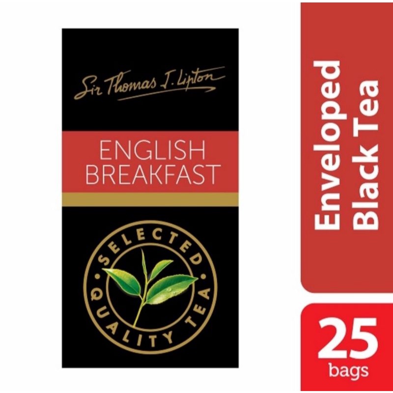 Jual Teh Sir Thomas J. Lipton 25 bags:English Breakfast,Peppermint ...