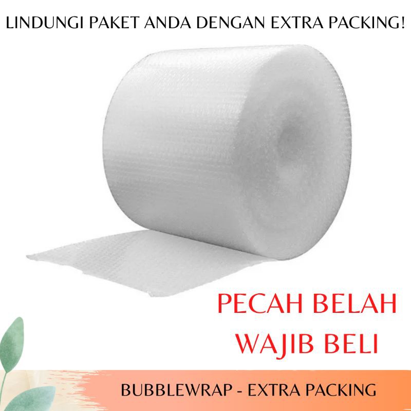 Jual BUBBLE WRAP Packing Tambahan, Ekstra Packing WAJIB BELI UNTUK ...