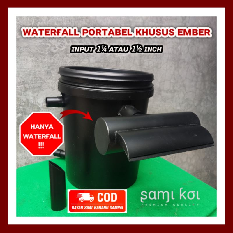Jual Waterfall Kolam Koi Khusus Ember Filter | Shopee Indonesia