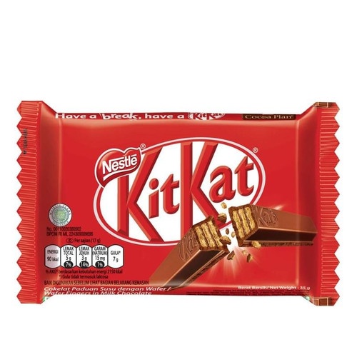 Jual WAFER COKLAT KITKAT 4F 35GR COKLAT POTONG COKLAT KIT KAT