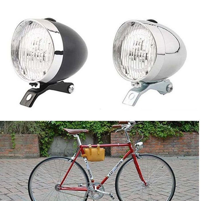 Jual Lampu Sepeda Onthel / Lampu LED Sepeda Jadul / Bicycle Retro ...