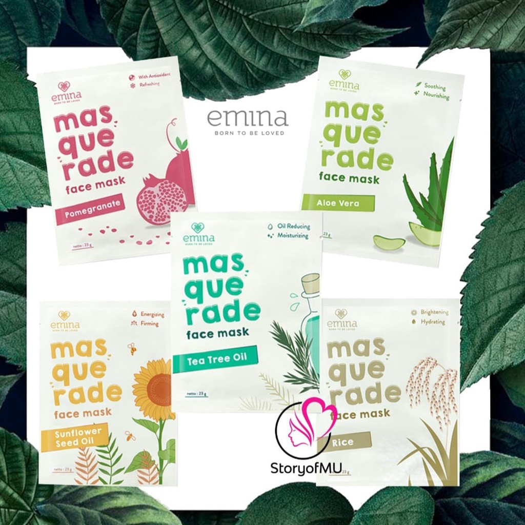 Jual [NEW] EMINA Masquerade Face Mask 23g Shopee Indonesia