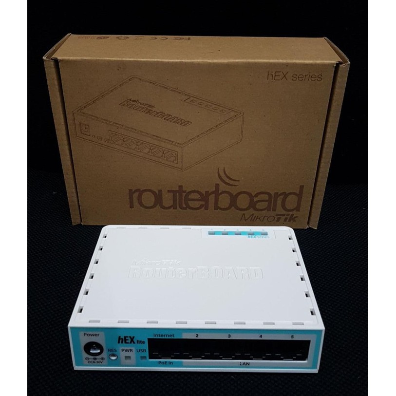Jual Solusi Mikrotik Routerboard RB750r2 ( hEX lite ) 5 Port 10/100 ...