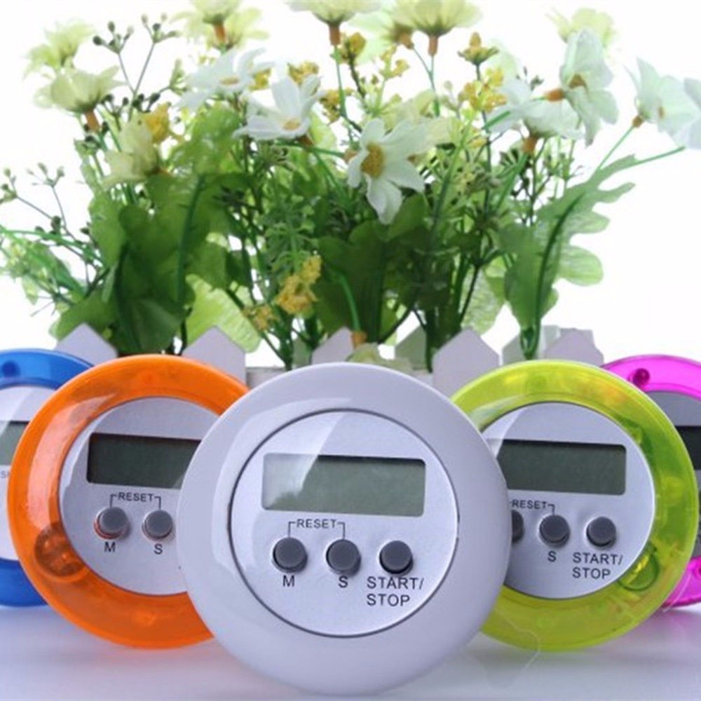 Jual Alarm Dapur masak alat pengingat kitchen timer ( BULAT ) | Shopee ...