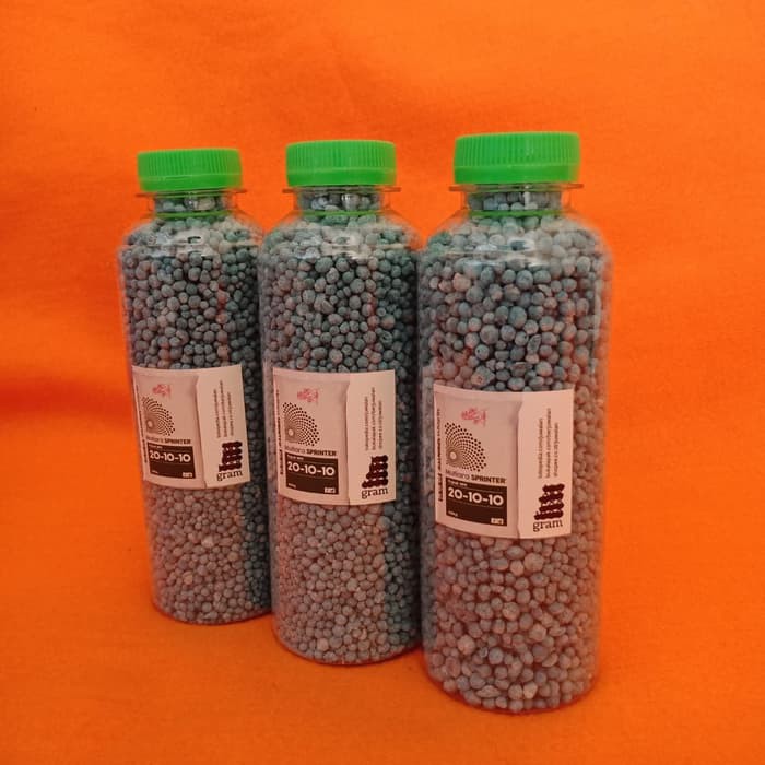 Jual 250ml Botol Meroke NPK Mutiara Sprinter 20 10 10 Pupuk Majemuk NPK ...