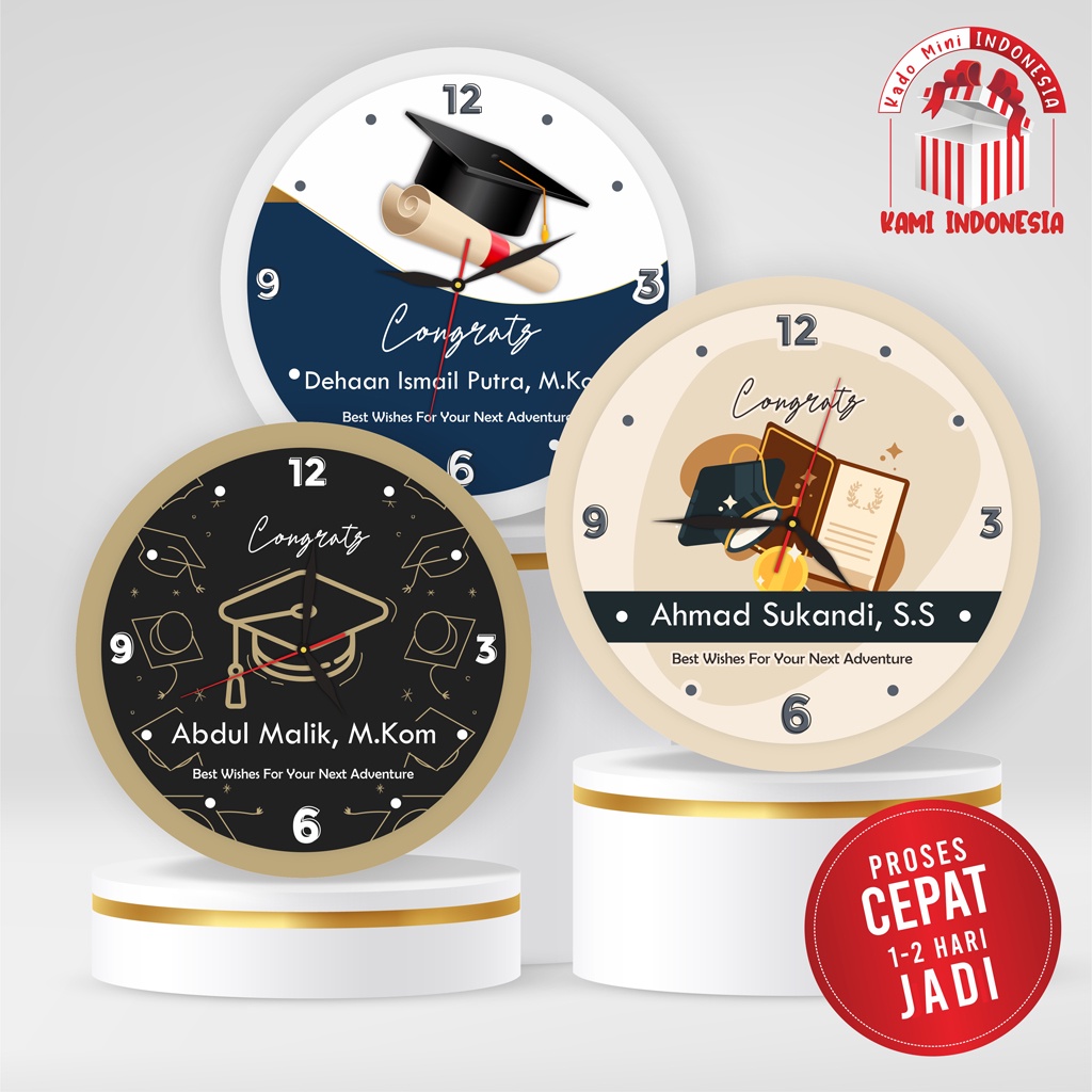 Jual KADO WISUDA JAM DUDUK HAMPERS GRADUATION | Shopee Indonesia