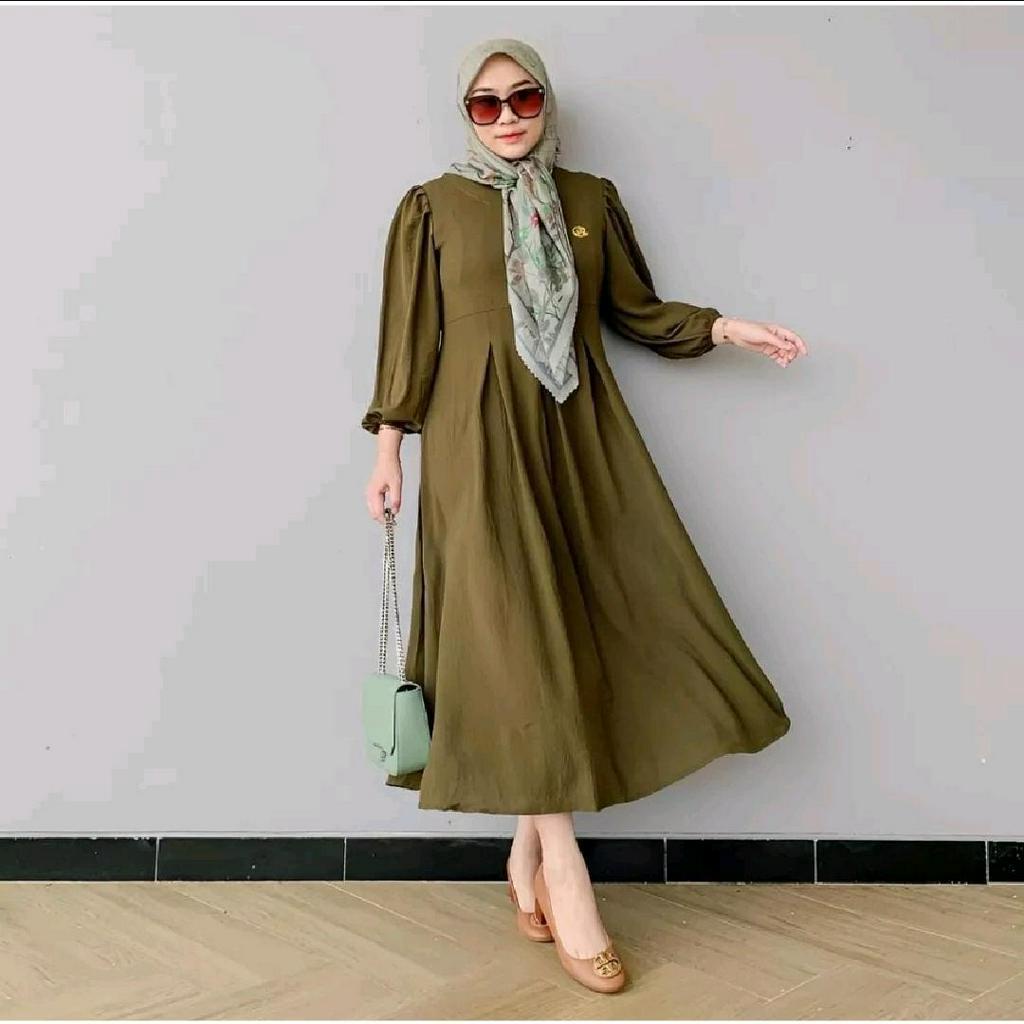 knee length dresses for ladies Rosina Midi Dress