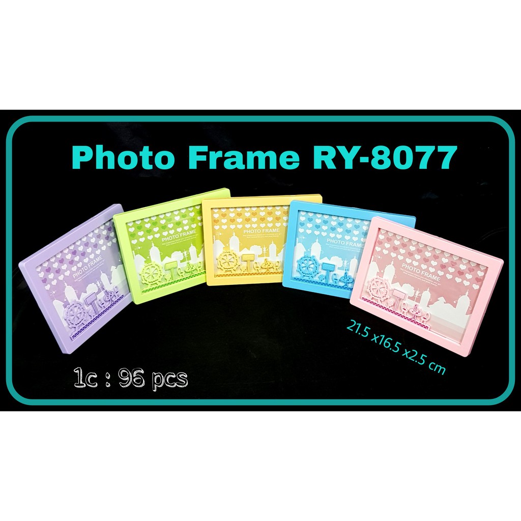 Jual SOS Photo Frame RY-8077/8076 Pastel / Frame Foto / Pigura / Foto ...
