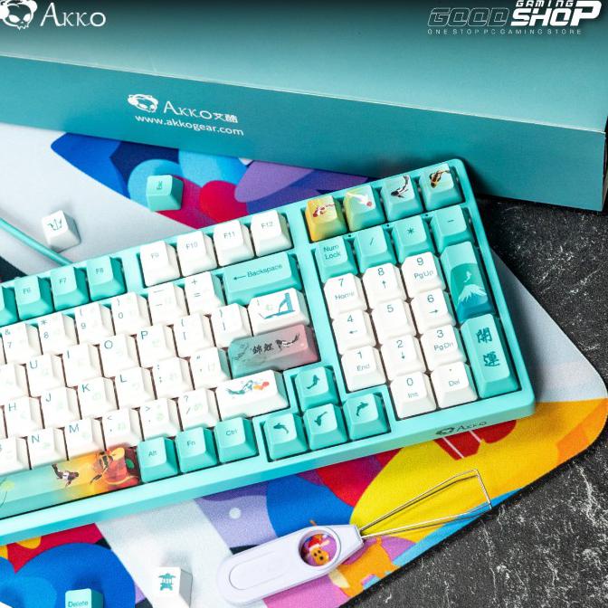 Jual Akko 3108 Pond Programmable Wired Gaming Keyboard Pink