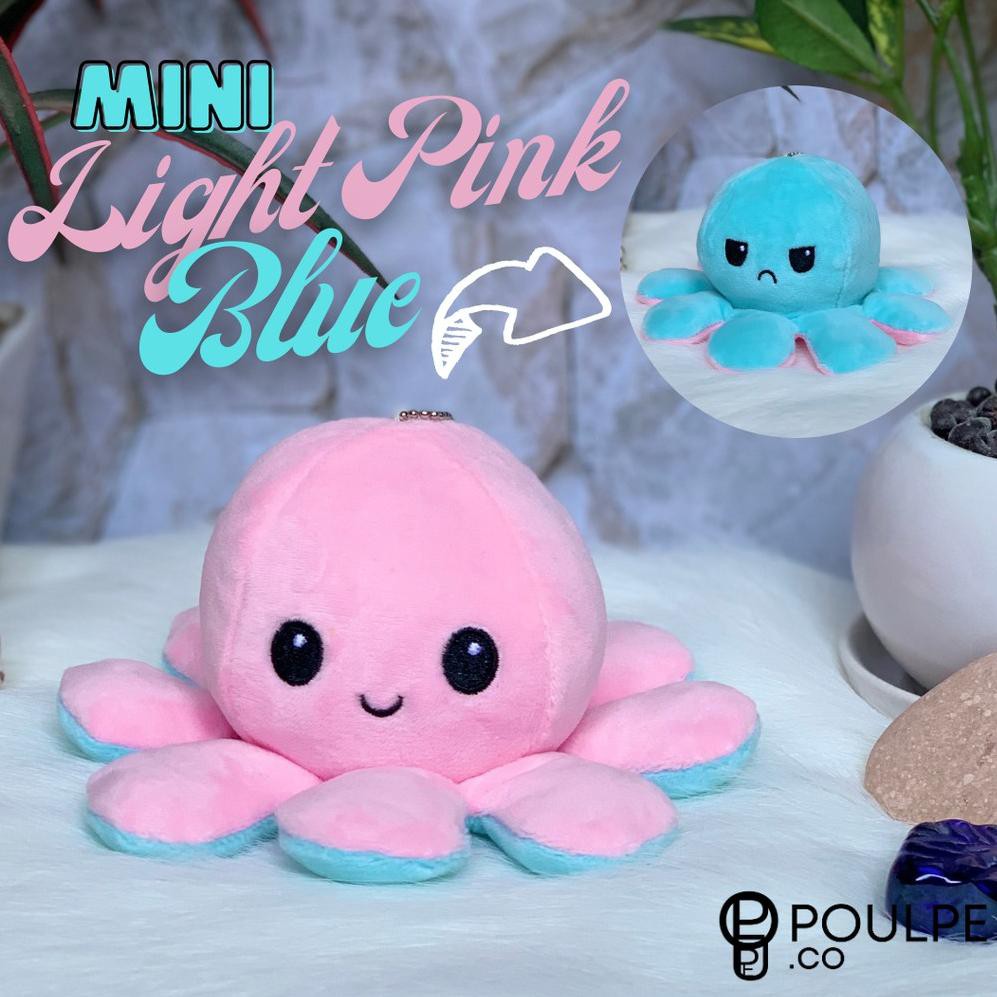 Jual Mini Reversible Mood Octopus Doll Plush - Boneka Gurita Viral ...