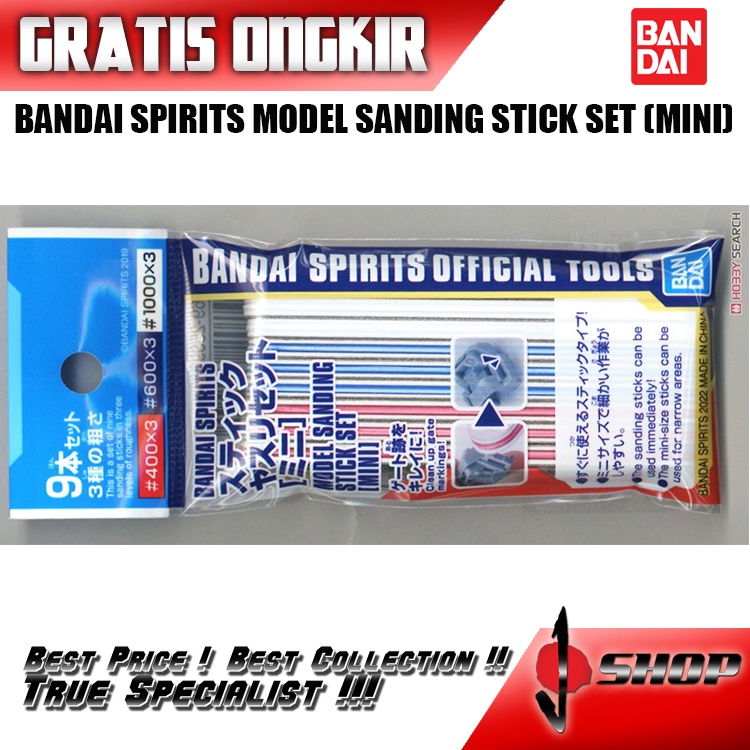 Jual BANDAI SPIRITS MODEL SANDING STICK SET (MINI) Shopee Indonesia