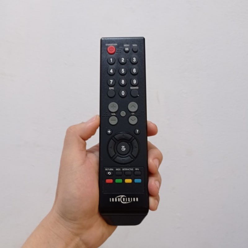 Jual Remot Remote Dekoder Original Indovision Iii Shopee Indonesia