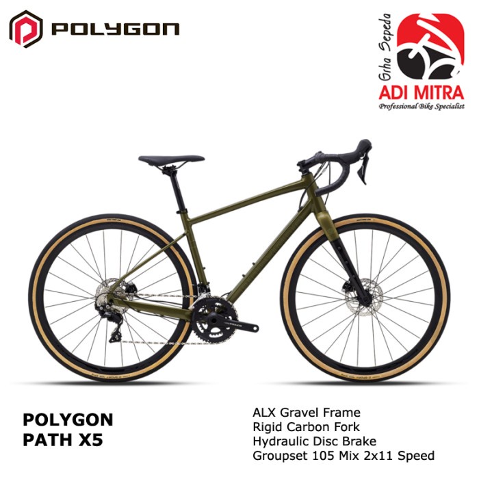 Jual Polygon Path X5 Sepeda Urban / Gravel 700C | Shopee Indonesia