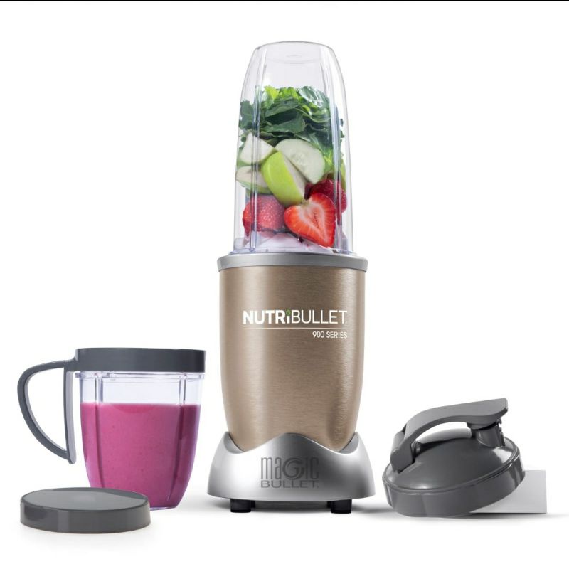 Jual Nutribullet 900W 9 Piece Set Nutrition Extractor Personal Blender
