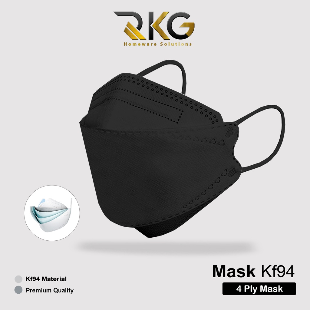 Jual Masker KF94 Korea Style 10 PCS I Masker 4Ply Medis Korea Style