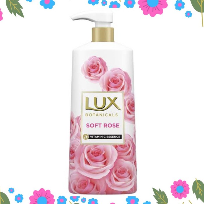 Jual LUX BODY WASH SOFT ROSE 580 ml Shopee Indonesia