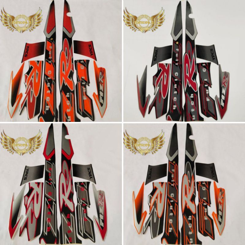 Jual striping decal stiker yamaha fizr f1zr 2001 2002 list body standar ...