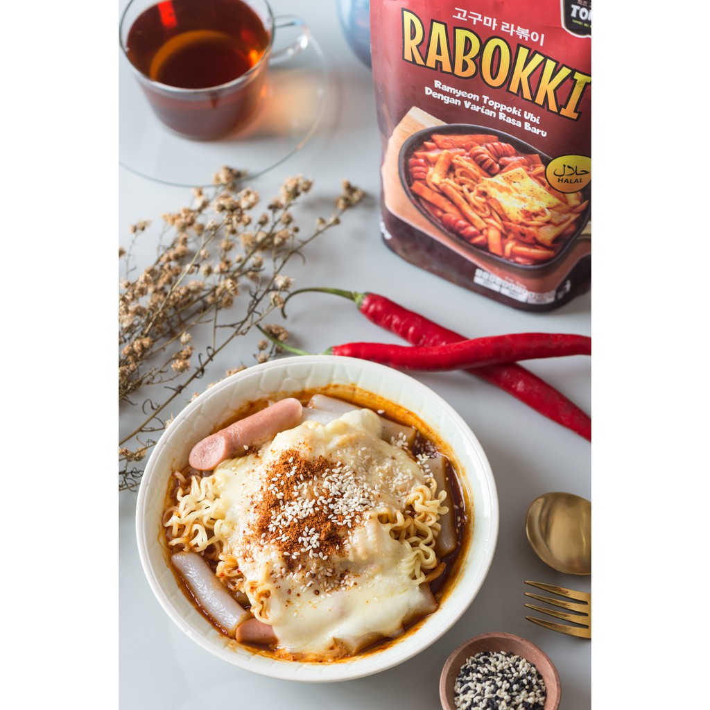 Jual Rabokki Instant Makanan Korea Halal Instan Rappoki Gochujang BY ...