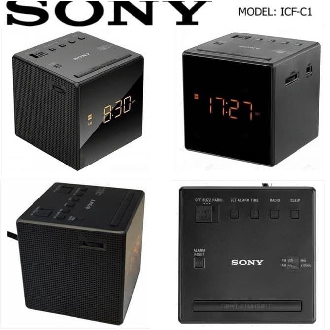 Jual Sony Radio ICFC1 FM/AM Digital Clock Shopee Indonesia