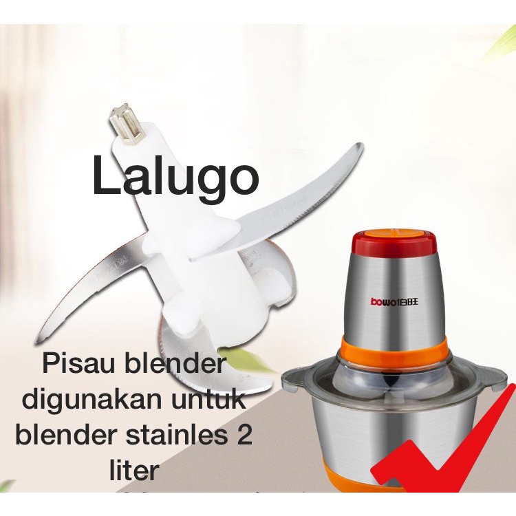 Jual LALUGO Pisau blender daging Pisau chopper Hand Pisau Blender Press