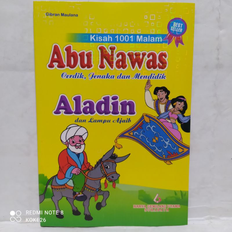 Jual Buku Kisah Malam Abu Nawas Cerdik Jenaka Dan Mendidik