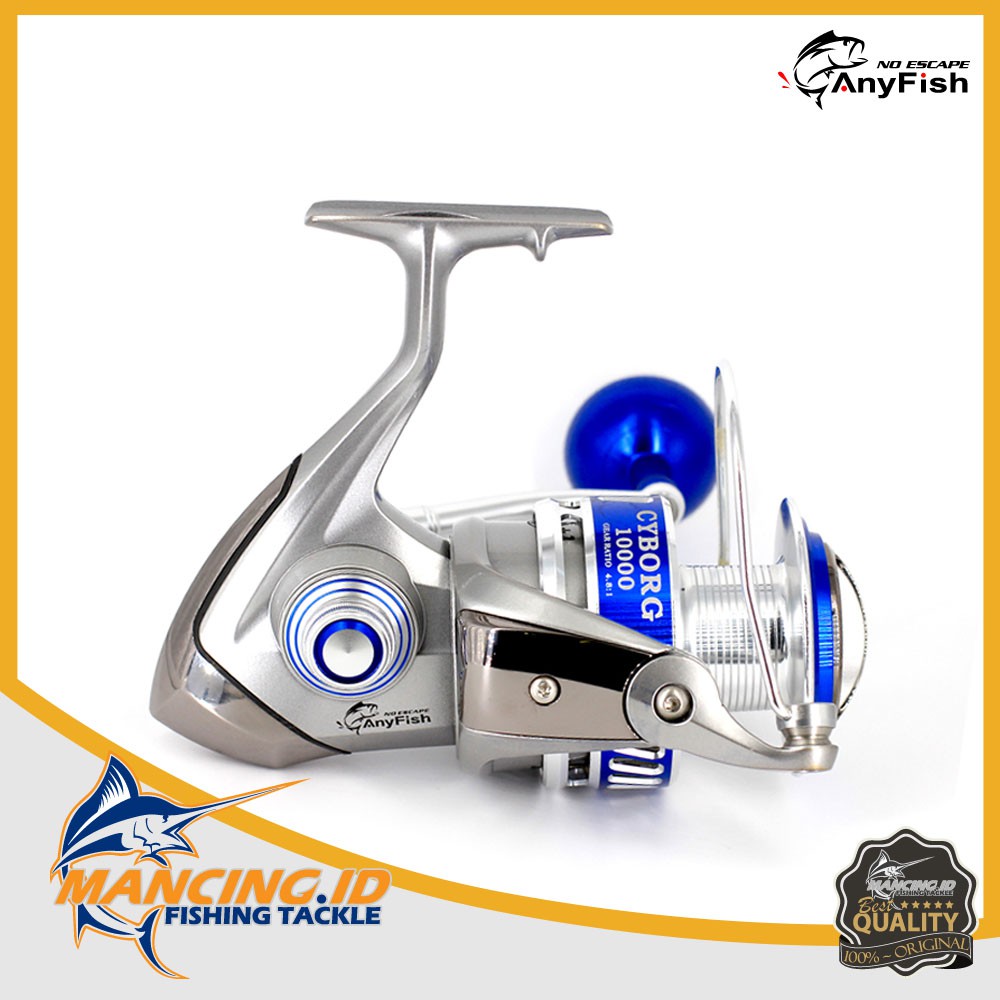 cyborg fishing reel GoofishHigh-Performance CNC Sea Spinning Reels  Crafted for Saltwater Excellence More anglers than ever before are exploring the oceans depths seeking some of the most elusive and fun Jual Anyfish Reel Cyborg Pancingan