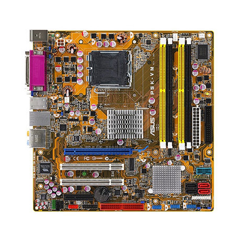 Carte mère Micro ATX ASUS P5KPL-VM - Socket LGA 775 - DDR2 DIMM