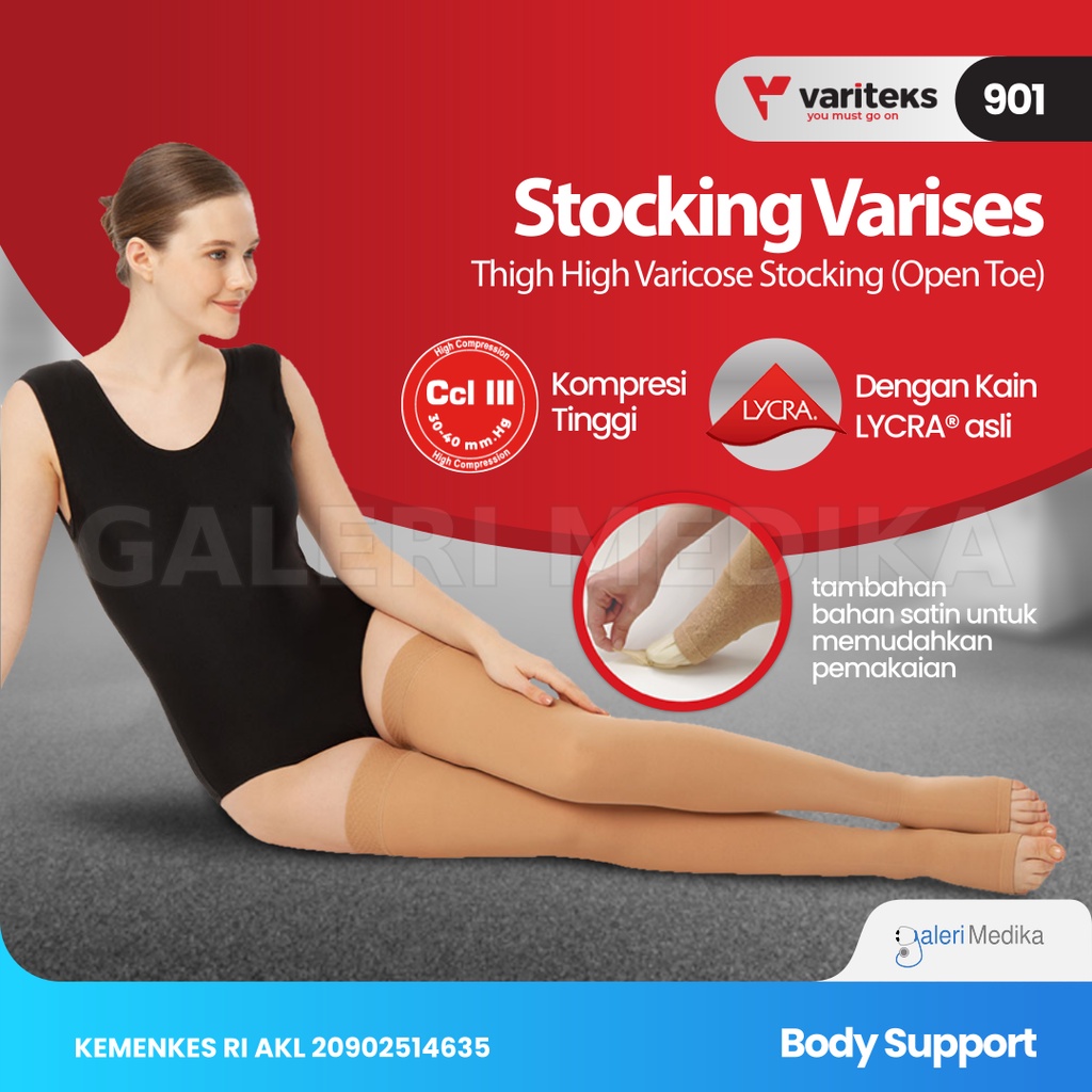 Jual Stocking Varises Variteks 901 Stoking Varises High Compression