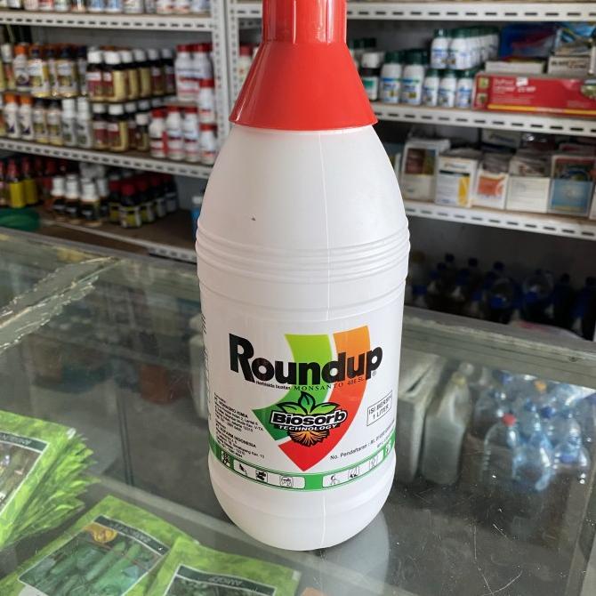 Jual Kualitas terbaik] HERBISIDA ROUNDUP RACUN RUMPUT DAN GULMA 486SL ...