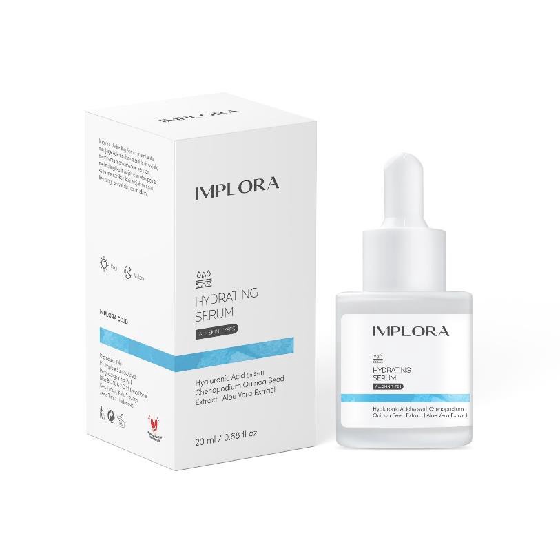 Jual Implora Face Serum Ml Acne Brightening Peeling Midnight